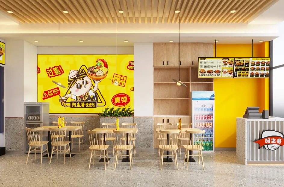 选择好品牌、轻松开门店丨阿生哥螺蛳粉入驻ZFE中部国际连锁加盟展(图5)